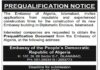 Algeria Embassy Invites Applications from Reputable Firms for Construction of New Embassy Building at Diplomatic Enclave Islamabad