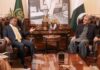 Ethiopian Envoy and Interior Minister Pakistan Discuss Bilateral Cooperation in Security and Other Sectors