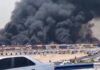 Huge Explosion at Iranian Port Leaves 08 Dead 750 Injured : Prime Minister Pakistan Calls President Iran : Extends Condolences : Offers Any Possible Assistance