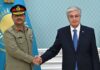Pakistani Army Chief Visits Astana ! Meets President, DPM Kazakhstan ! Sides Discuss Cooperation in Defence, Military Education, Trade, Investment, Logistics, Health, Pharma, IT