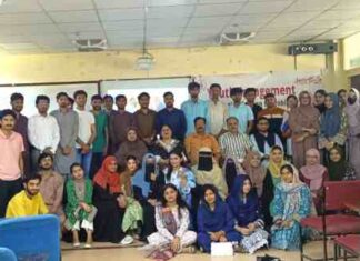 Growing threat of non-communicable diseases ! PANAH Session with Youth at the University of the Punjab