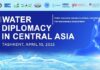 Tashkent to host international scientific and practical conference on water diplomacy
