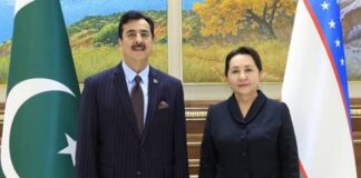 Pak Uzbek Senate Chairpersons Discuss Prospects of Bilateral Cooperation