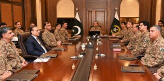 Military Command of Pakistan review current Pak-India standoff – Express concern on Weaponization of Water by India