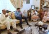 Pakistan Air Chief Offers Fatiha at Residence of Sq Leader Usman ! Visits CMH to meet under treatment personnel