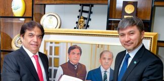 Minister Pakistan Railway and Ambassador Kazakhstan Discuss Cooperation – New Routes of Connectivity