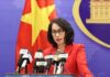 Vietnam lodges diplomatic notes protesting violations of its sovereignty in Truong Sa