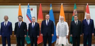 India Claims Support from Central Asia in her So Called War Against Terrorism – Modi shares Vision for Enhanced Defense Cooperation with visiting FMs from 5 Republics
