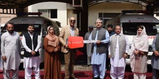 MOL Pakistan Donates Ambulances to the District Administration of Karak and Kohat