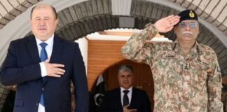 Pakistan Tajikistan Discuss Further Strengthening Defense Cooperation