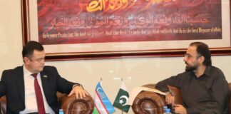 Pakistan Seeks Employment for Countrymen in Uzbekistan ! Minister Ambassador Discuss Starting a Pilot Project