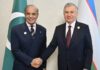 Pak Uzbek leaders discuss issues of practical implementation of agreements on the highest level
