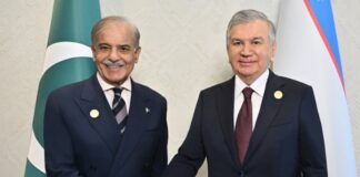 Pak Uzbek leaders discuss issues of practical implementation of agreements on the highest level