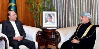 President Pakistan for Boosting Trade and Economic Ties with Oman