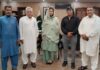 پریس کلب جلالپورجٹاں کے وفد کی ڈپٹی کمشنر نور العین قریشی سے ملاقات، عوامی خدمات پر شاندار خراج تحسین