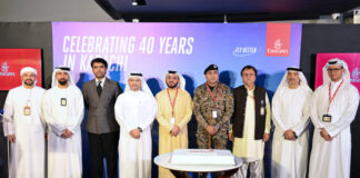 Emirates Showcases Retrofitted B777 with Premium Economy to Celebrate 40th Anniversary of Operations to Karachi