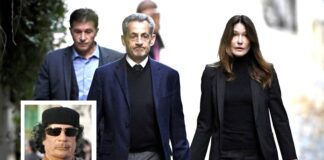Former President of France , Nicolas Sarkozy Sentence to 5 Years Prison for Connections with Libya’s Late Gaddafi