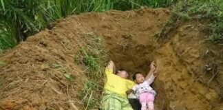 چین کے کسان نے کس طرح اپنی بیٹی کو قبر میں سونے کے لیے تیار کیا