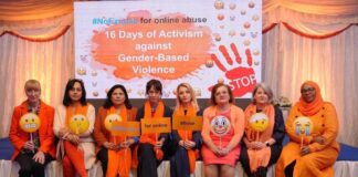 No Excuse to Online Abuse ! Female Ambassadors Serving in Islamabad Gather to Raise Awareness