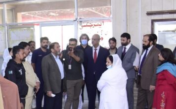 WAFAQI MOHTASIB TEAM EXPRESSES SERIOUS CONCERN OVER POOR CONDITION OF WARDS, LACK OF CLEANLINESS IN PIMS HOSPITAL