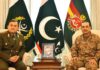 Tajik Defence Minister Calls on Field Marshal Pakistan in Rawalpindi