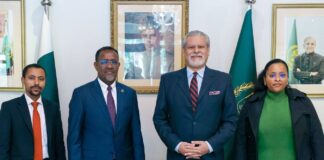 Ambassador Ethiopia Calls on Additional Secretary MOFA Pakistan