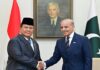 Pakistan Indonesia Joint Statement on the Visit of President Prabowo Subianto