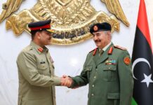 FIELD MARSHAL PAKISTAN ON VISIT TO GENERAL HAFTAR’S LIBYA