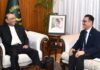 President Pakistan Calls Tajikistan, Bridge to Central Asia in Meeting with Ambassador
