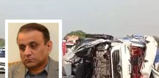 Abdul Aleem Khan Takes Strict Notice of Tragic M-9 Motorway Accident ; Orders Ban on Vehicles with Expired Tires