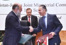 Pakistan, Jordan seek preferential trade agreement, expand cooperation across 16 sectors at 10th Joint Ministerial Commission