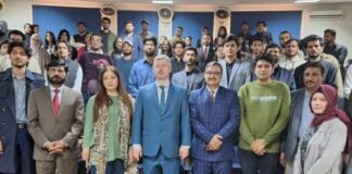 Ambassador Russia hosted By Bahria University Islamabad on Bilateral Relations ! Discussion Expanded to Dispute with Ukraine