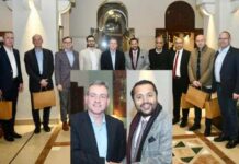 Farewell Dinner Held in Honour of Captain Iain Kearsley Naval and Air Adviser, British High Commission, Pakistan