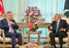Pak Turkiye Foreign Ministers for Sustained Diplomatic Engagement to Promote Peace in Middle East