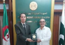Ambassadors of Algeria and Cuba for Further Strengthening Bilateral Cooperation