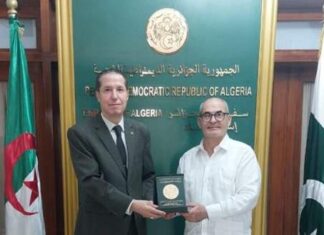 Ambassadors of Algeria and Cuba for Further Strengthening Bilateral Cooperation