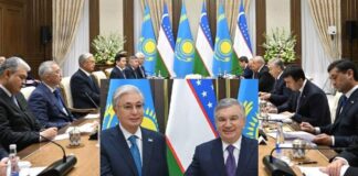 Kazakh Uzbek Presidents Discuss Joint Clean Air Initiative | Expand Trade & Strategic Cooperation | Transport Transit Connectivity