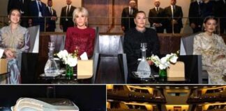 Princesses Lalla Khadija, Lalla Meryem, & Lalla Hasnaa, Joined by Brigitte Macron, Attend Opening Show of Rabat Royal Theater