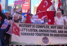 Trukish American Community on Road of New York against Mayor’s wrong Remarks on Events of 1915 Karabakh