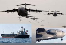 US Navy Captures Another Iran Bound Ship Tifani after Touska | Trump Alleges Catching GIFT from China for Tehran | Massive Military Airlift Arrives in the Gulf