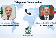 Pakistan expresses best wishes for WUF in Azerbaijan ! PM Shehbaz President Ilham discuss bilateral Cooperation !