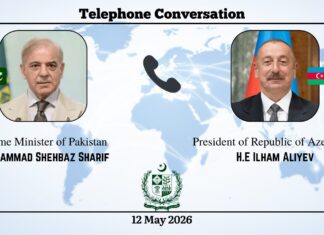 Pakistan expresses best wishes for WUF in Azerbaijan ! PM Shehbaz President Ilham discuss bilateral Cooperation !