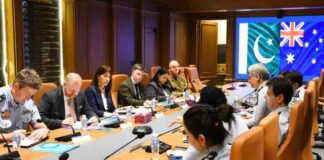 Australian delegation briefed at FIA Pakistan about efforts against human trafficking, migrant smuggling, financial crimes