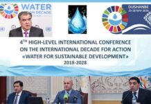 Dushanbe of Tajikistan All Set for The 4th International High-Level Conference on the International Decade for Action, “Water for Sustainable Development, 2018-2028”