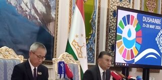 Prime Minister & UN Under Secretary General Share the Outcomes of Fourth International Conference on Water in Dushanbe