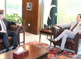 Kazakh Envoy Chairman Senate of Pakistan discuss political and parliamentary cooperation, trade and economic collaboration, and regional connectivity