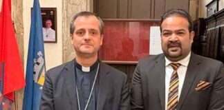 Auxiliary Bishop of Lisbon Highlights Minority Rights, Interfaith Harmony in Meeting with Sarfraz Francis Vicky