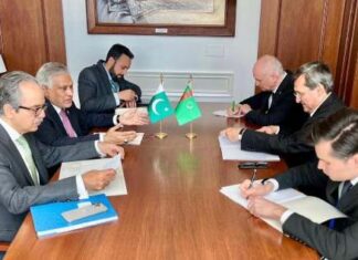 Pak Turkmen FMs for Regional Transit and Connectivity ! Meet in Washington