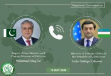 Pakistan Uzbekistan Discuss Regional Developments and Bilateral Cooperation