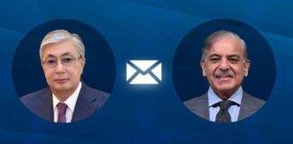 President Kazakhstan Congratulates Prime Minister Pakistan on MoU between US and Iran